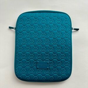Michael Kors Blue iPad Zip Bag